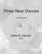 Three Near Dances piano sheet music cover